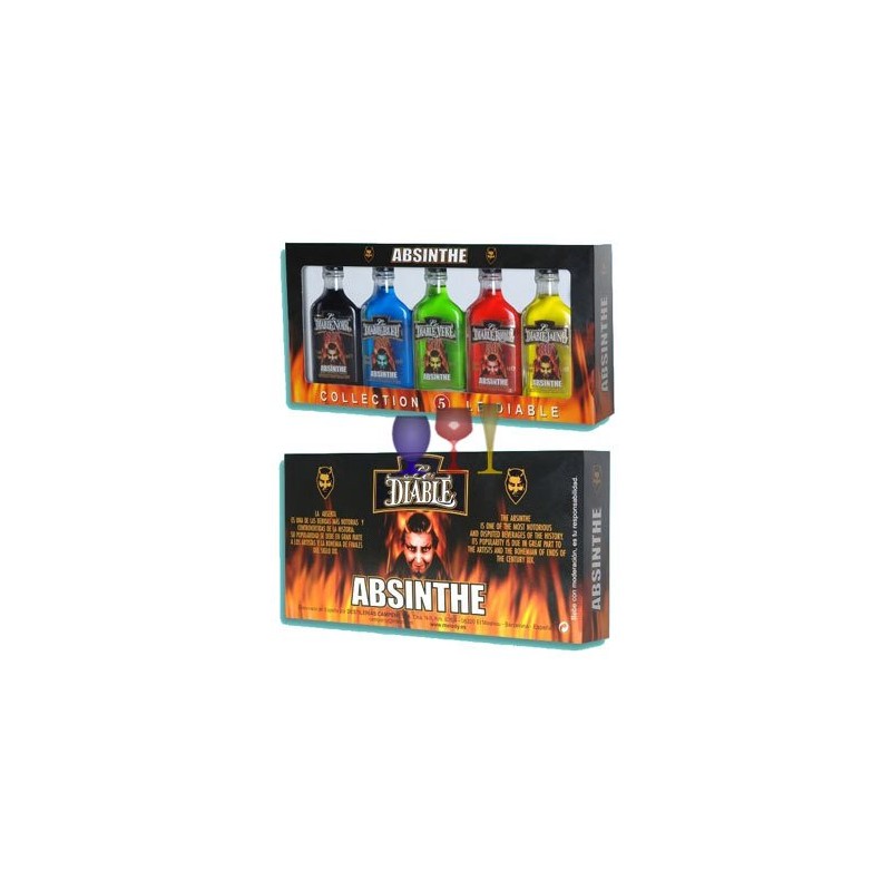 Mini Estuche Absenta Diablo P5 Mini Estuche Absenta Diablo P5