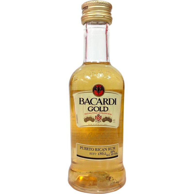 Miniatura Bacardi Gold Miniatura Bacardi Gold