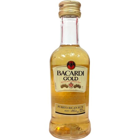Miniatura  Bacardi Gold