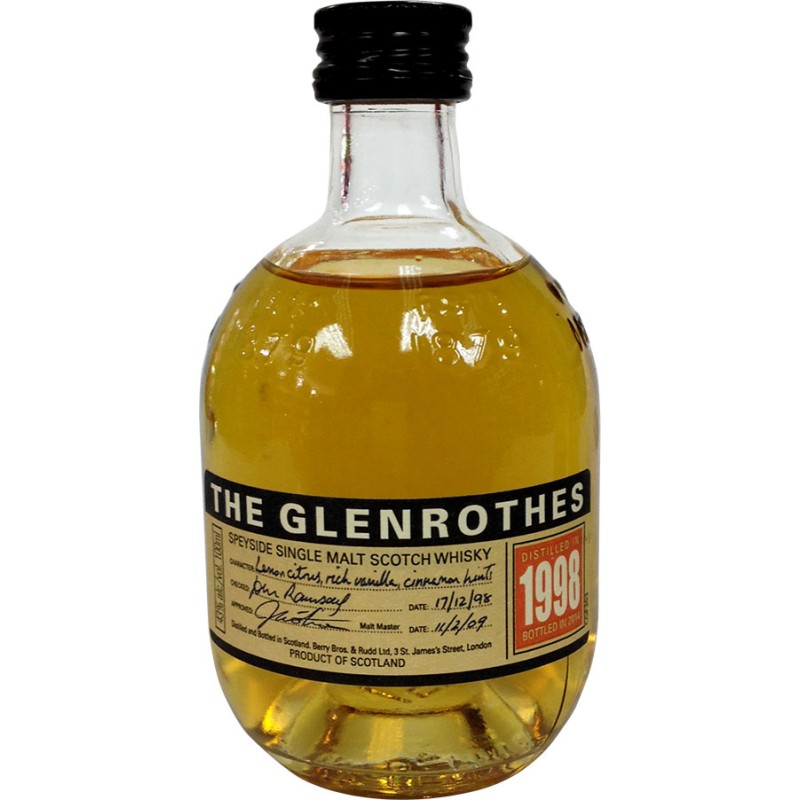 Miniatura Glenrothes 1998 Cristal Miniatura Glenrothes 1998 Cristal