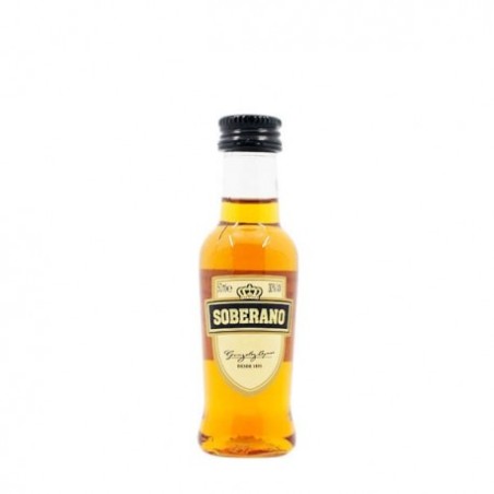Miniatura Brandy Soberano 5 Cl