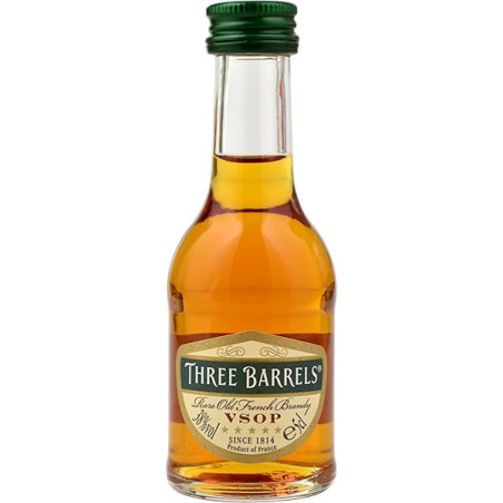 Miniatura Three Barrels Vsop