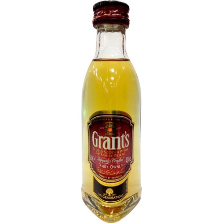Miniatura Whisky Grants 5 Cl