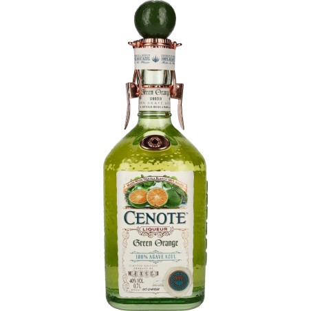 Licor Cenote Green Orange 70 Cl