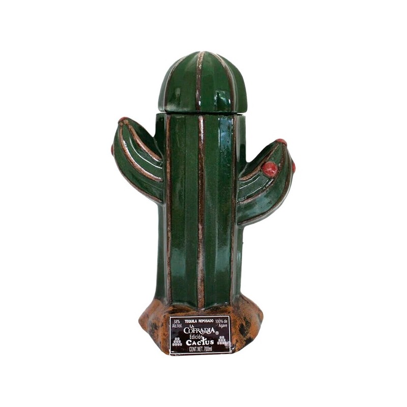 Tequila La Cofradia Cactus 70 Cl