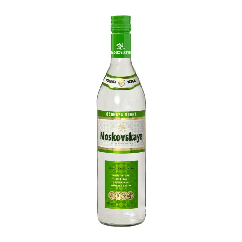 Petaca Vodka Moskovskaya 50 Cl Petaca Vodka Moskovskaya 50 Cl