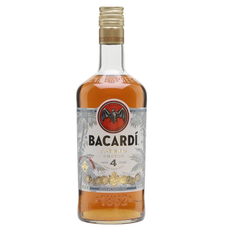 Ron Bacardi 4 Años Lt Ron Bacardi 4 Años Lt
