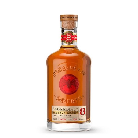 Ron Bacardi 8 Años 70 Cl
