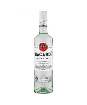 Ron Bacardi Carta Blanca 70 Cl