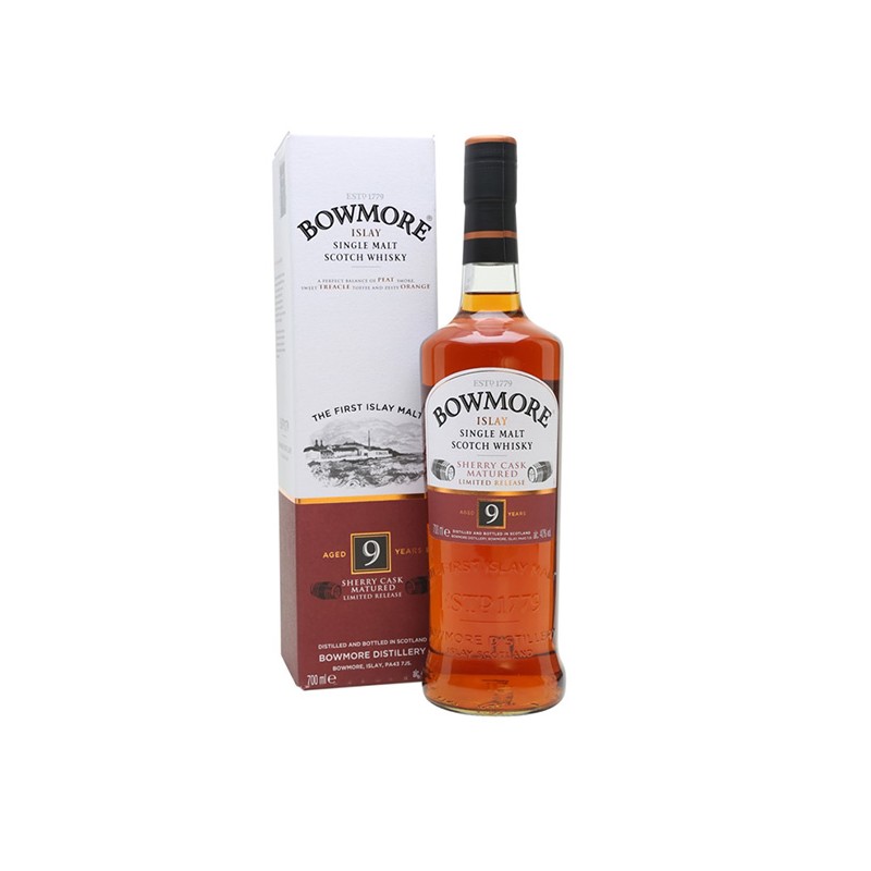 Bowmore 9 Años 70 Cl Bowmore 9 Años 70 Cl
