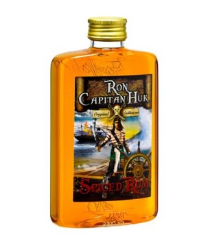 Ron Capitan Huk Spiced Lt Pet
