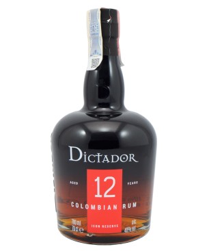 Ron Dictador 12 Años 70 Cl