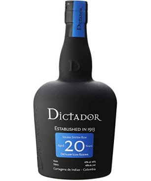 Ron Dictador 20 Años 70 Cl