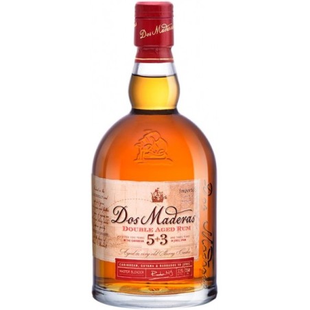 Ron Dos Maderas Añejo 5+3 50 Cl
