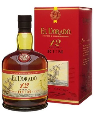 Ron El Dorado 12 Años 70 Cl