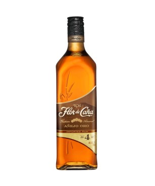 Ron Flor De Caña 4 Años Lt