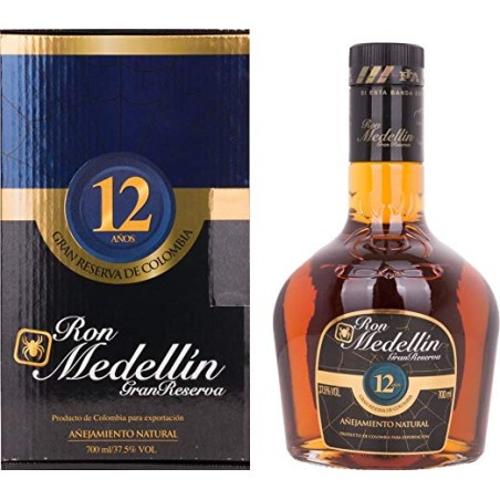 Ron Medellin 12 Años 70 Cl.