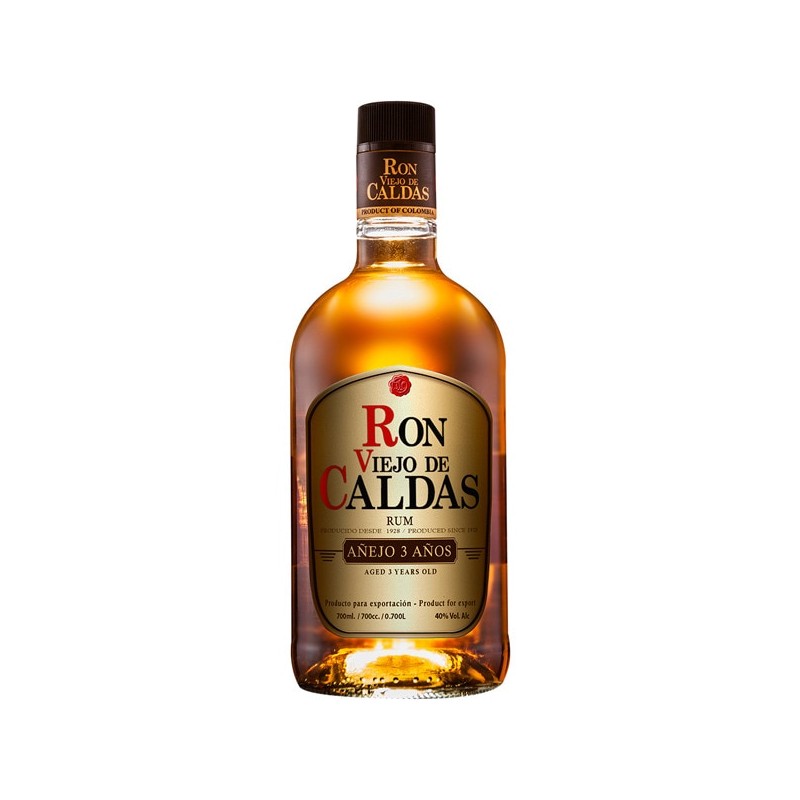 Ron Viejo De Caldas 3 Años 70 Cl Ron Viejo De Caldas 3 Años 70 Cl