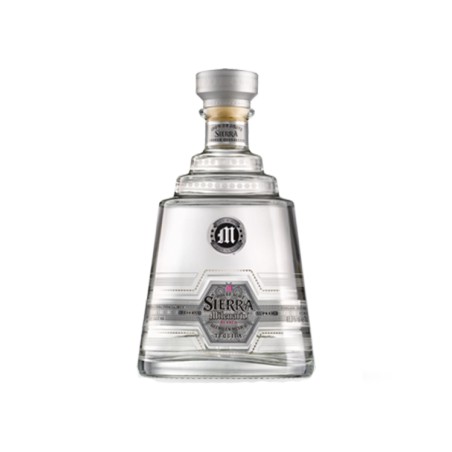 Tequila Sierra Milenario Blco 70 Cl