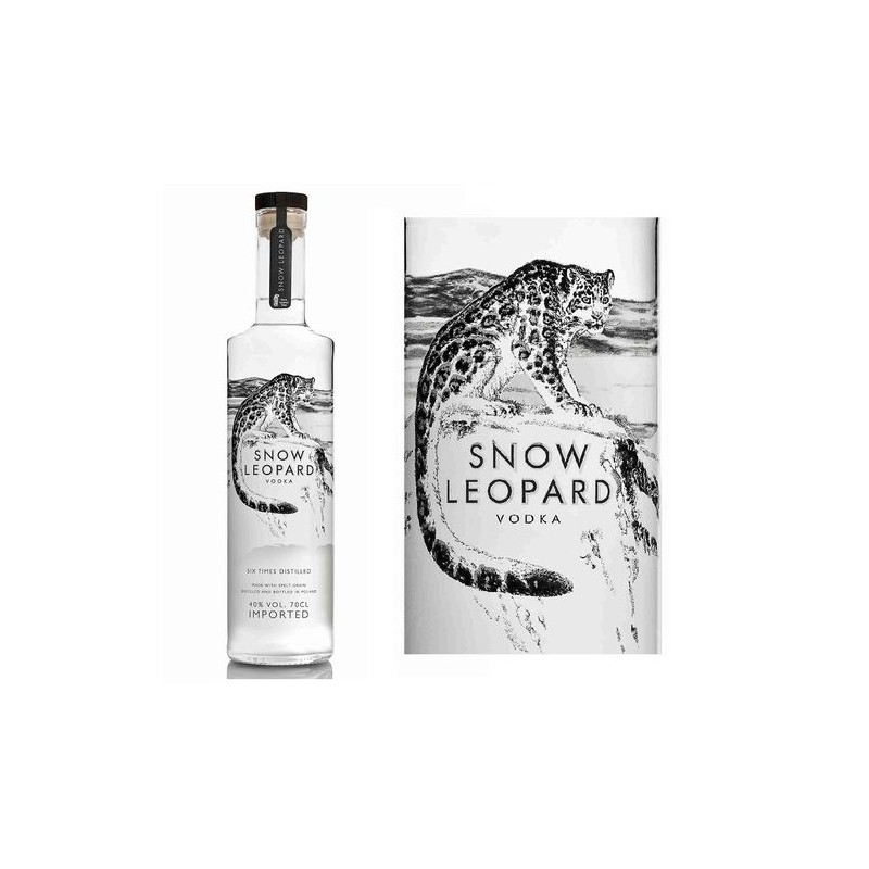 Vodka Snow Leopard 70 Cl Vodka Snow Leopard 70 Cl