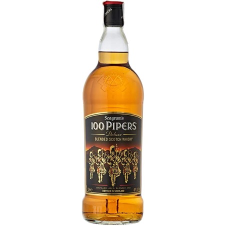 Whisky 100 Pipers 70 Cl