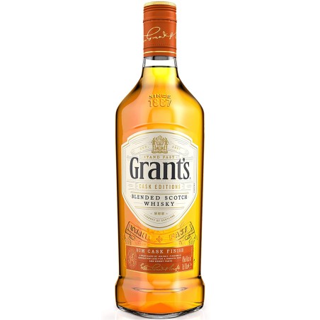Whisky Grants Cask Rum 70 Cl