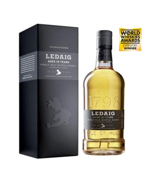 Whisky Ledaig 10 Ayos S.malta 70 Cl