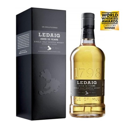 Whisky Ledaig 10 Ayos S.malta 70 Cl