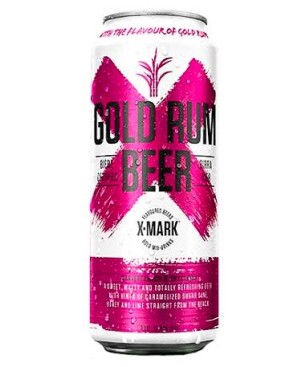 X Mark Gold Rum Beer L/ 50 Cl