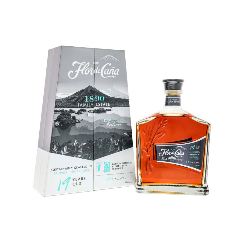 Ron Flor De Caña 19 Años 70 Cl