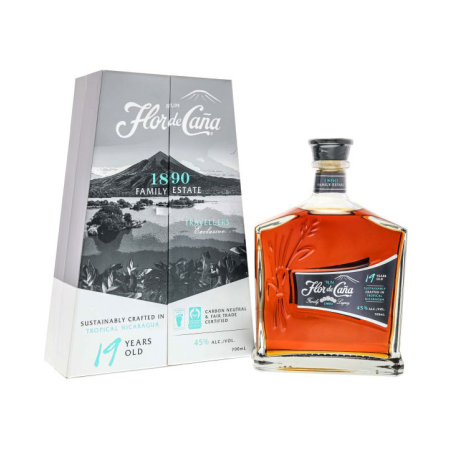 Ron Flor De Caña 19 Años 70 Cl
