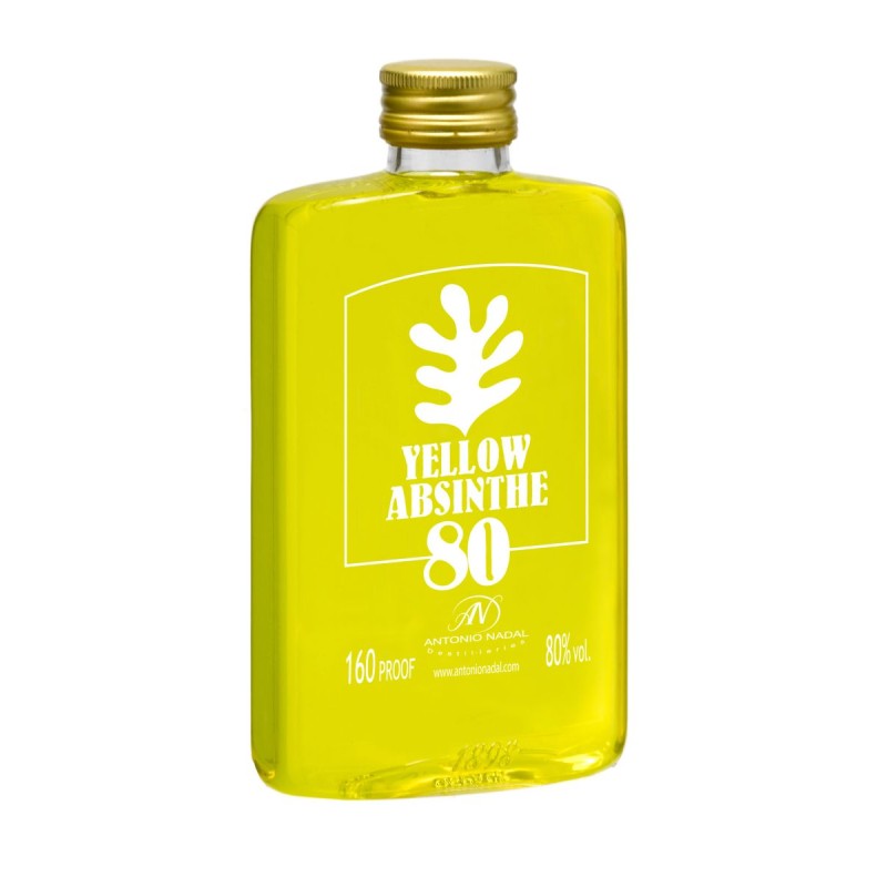 Petaca Absenta Amarilla Tunel 20 Cl
