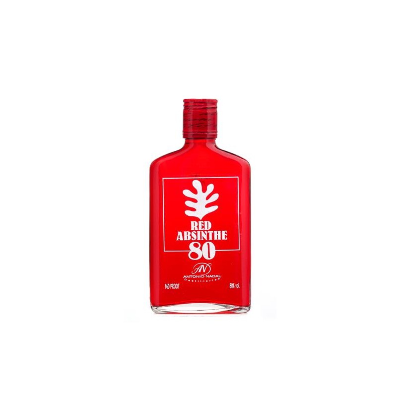 Petaca Absenta Roja 20 Cl Petaca Absenta Roja 20 Cl