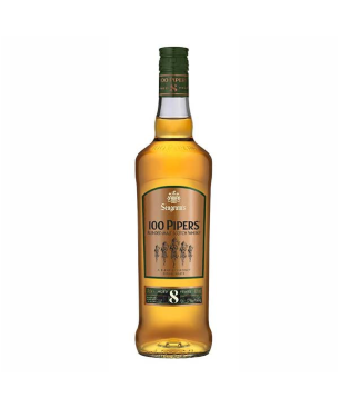 Whisky 100 Pipers 8 Años 70 Cl