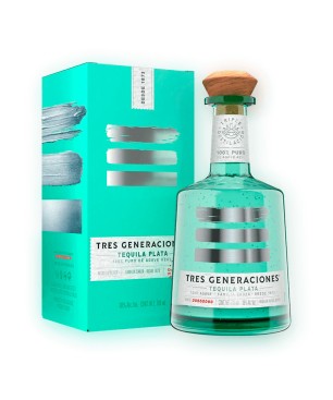 Tequila Tres Generaciones Plata
