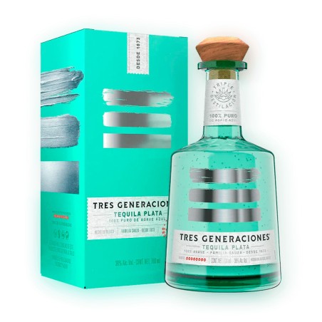 Tequila Tres Generaciones Plata