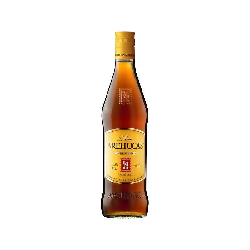 Ron Arehucas Carta Oro 70 Cl. Ron Arehucas Carta Oro 70 Cl.
