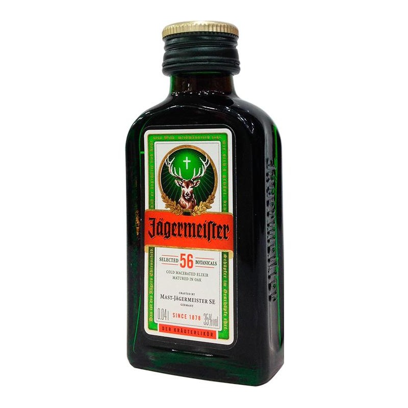Miniatura Jagermeister 4 Cl Miniatura Jagermeister 4 Cl