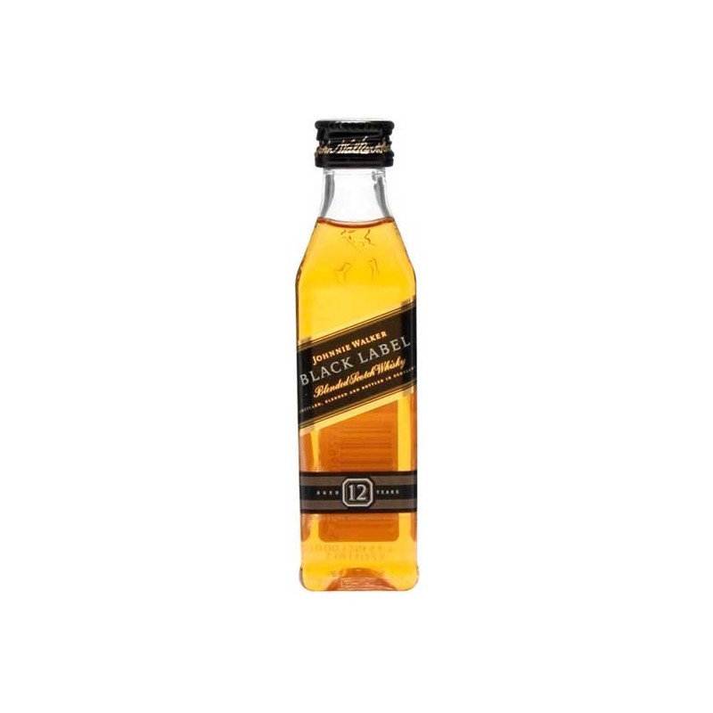 Miniatura Johnnie Walker Negro Miniatura Johnnie Walker Negro