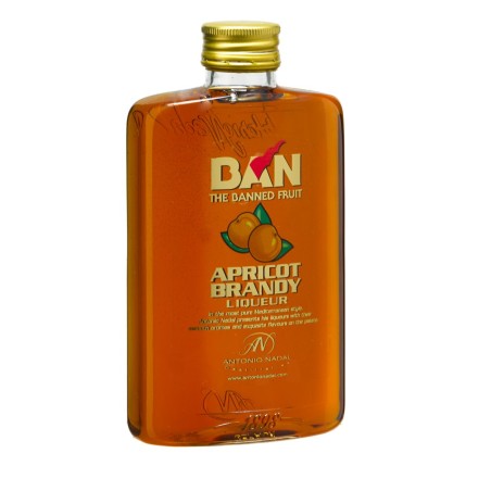 Petaca Apricot Brandy Tunel 20 Cl