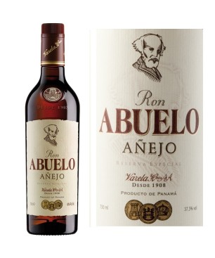 Ron Abuelo Añejo 70 Cl