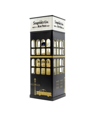 Gin Seagrams Estuche Metalico 70 Cl