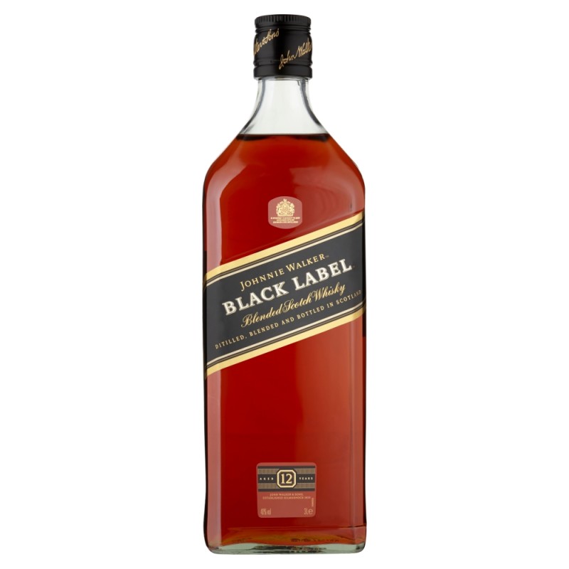 Johnnie Walker Black 3 Lt