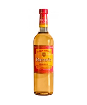Mezcal El Recuerdo Con Gusano 75 Cl