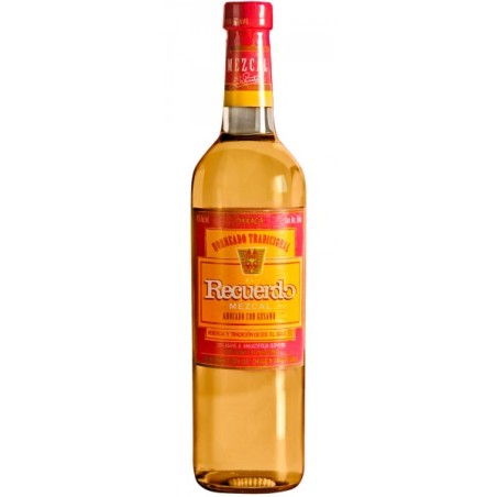 Mezcal El Recuerdo Con Gusano 75 Cl