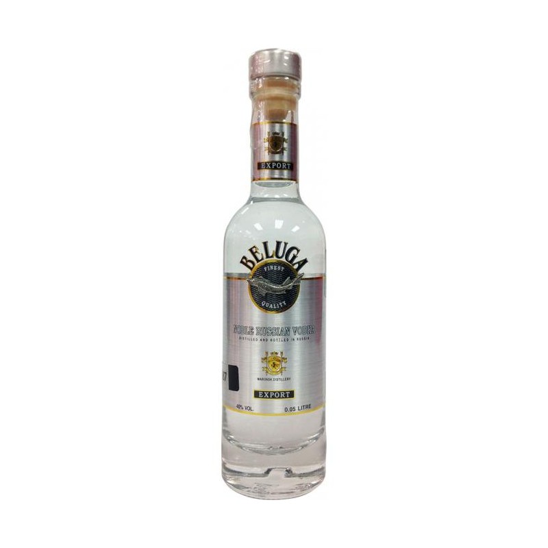 Miniatura Vodka Beluga 5 Cl
