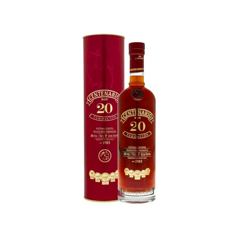 Ron Centenario Fundacion 20 Aniv.70 Cl
