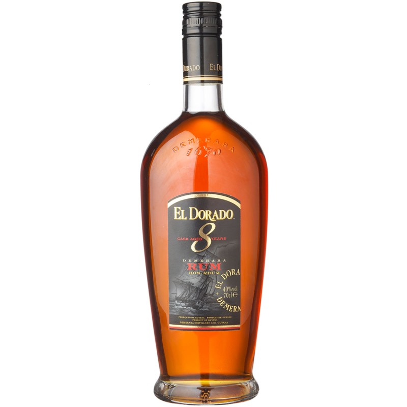 Ron El Dorado 8 Años 70 Cl
