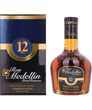 Ron Medellin 12 Años 70 Cl.