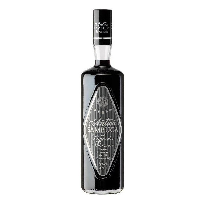 Sambuca Antica Black Regaliz 70 Cl